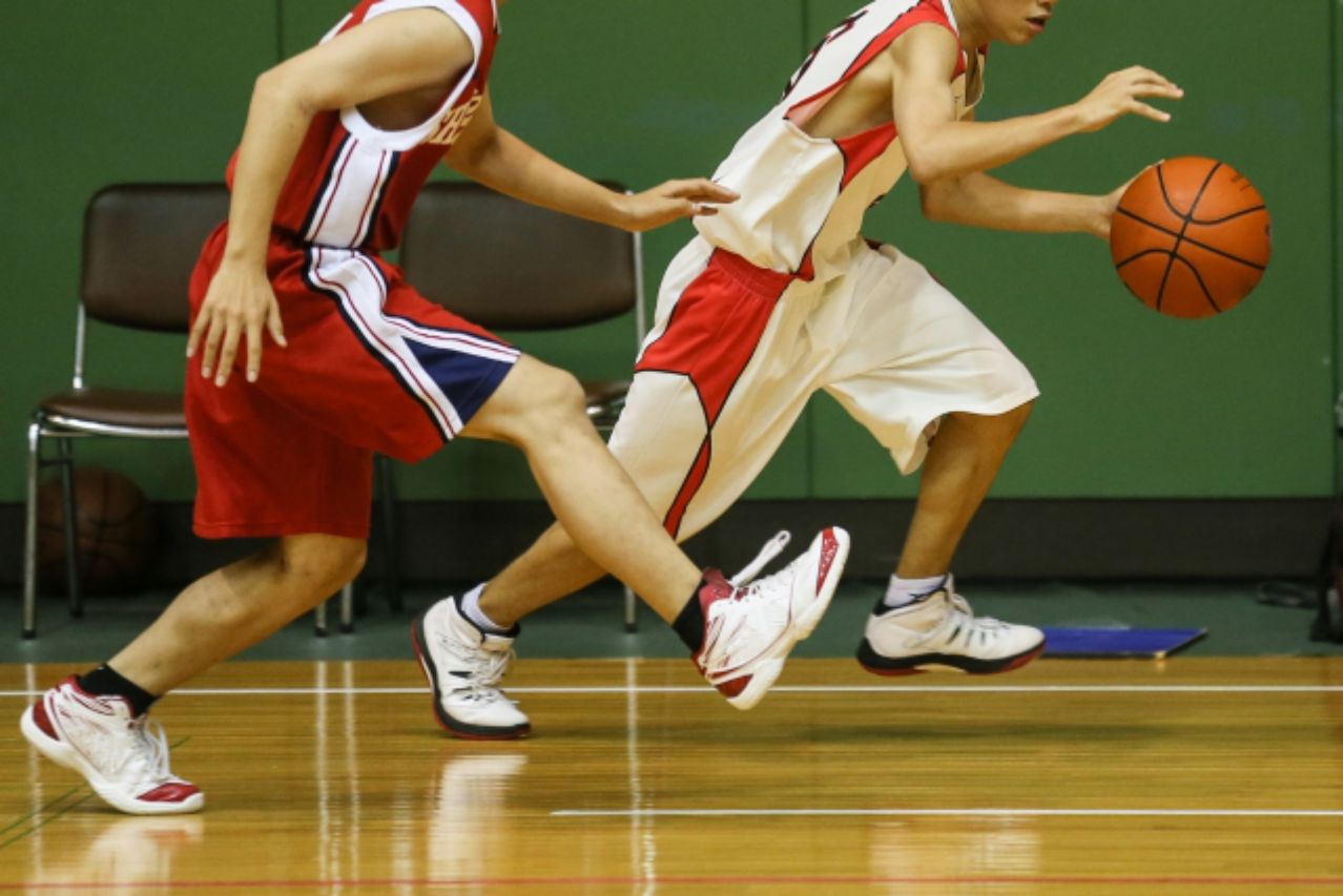 バスケットボール選手足のサイズ